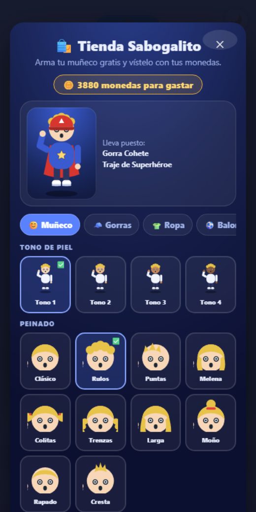 Tienda para vestir al Sabogalito